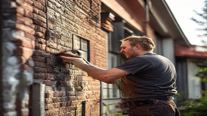 AI-impressie van impregneren door een gevelspecialist