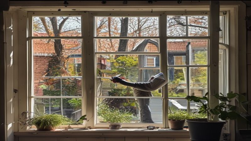 AI-impressie van hr++ glas door een glaszetter