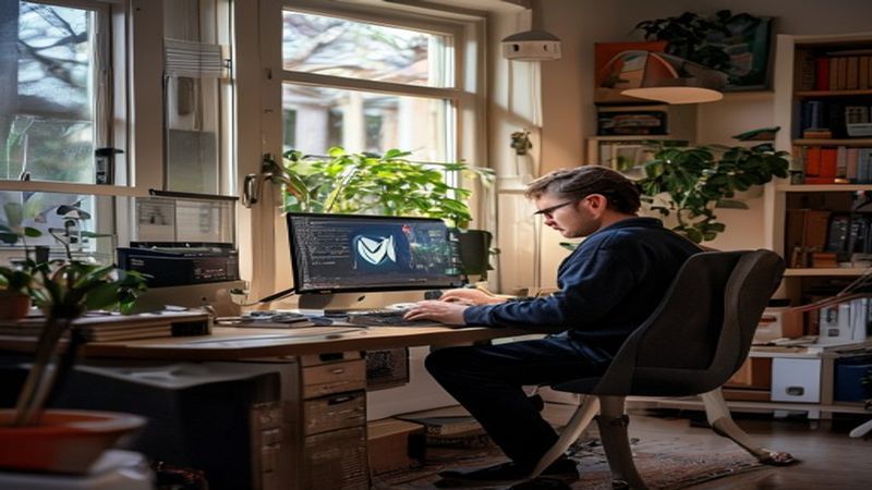 AI-impressie van e-mail instellen door een ict specialist