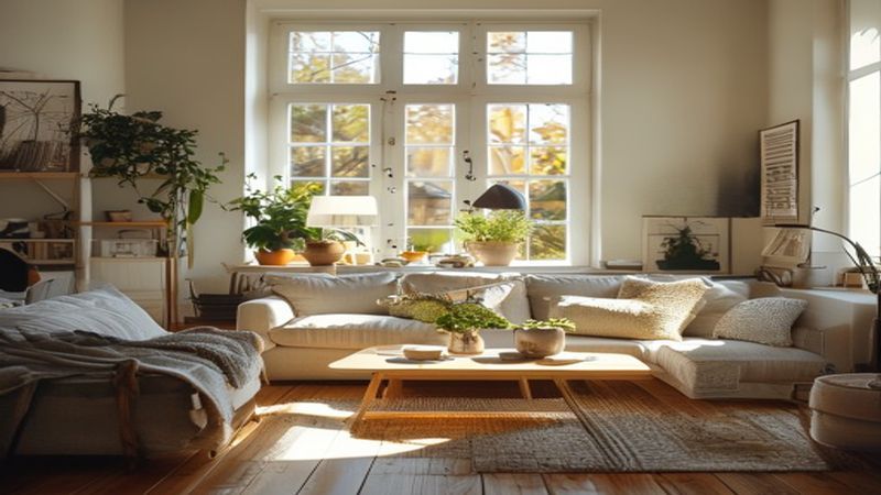AI-impressie van stylingadvies door een interieur ontwerper