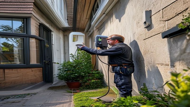AI-impressie van groepenkast uitbreiden door een laadpaal installateur
