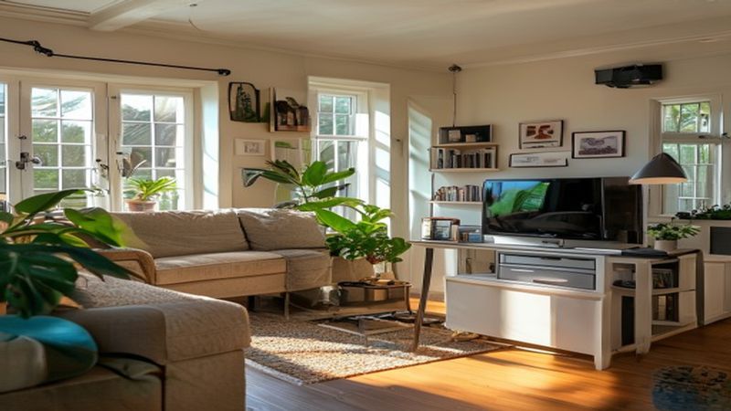 AI-impressie van thermostaat koppelen door een smart home specialist