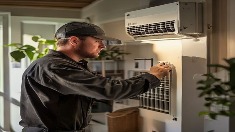 AI-impressie van afzuiging aanleggen door een ventilatie specialist